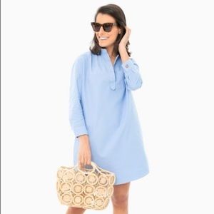 Pomander Place Chambray Blue Polly Dress